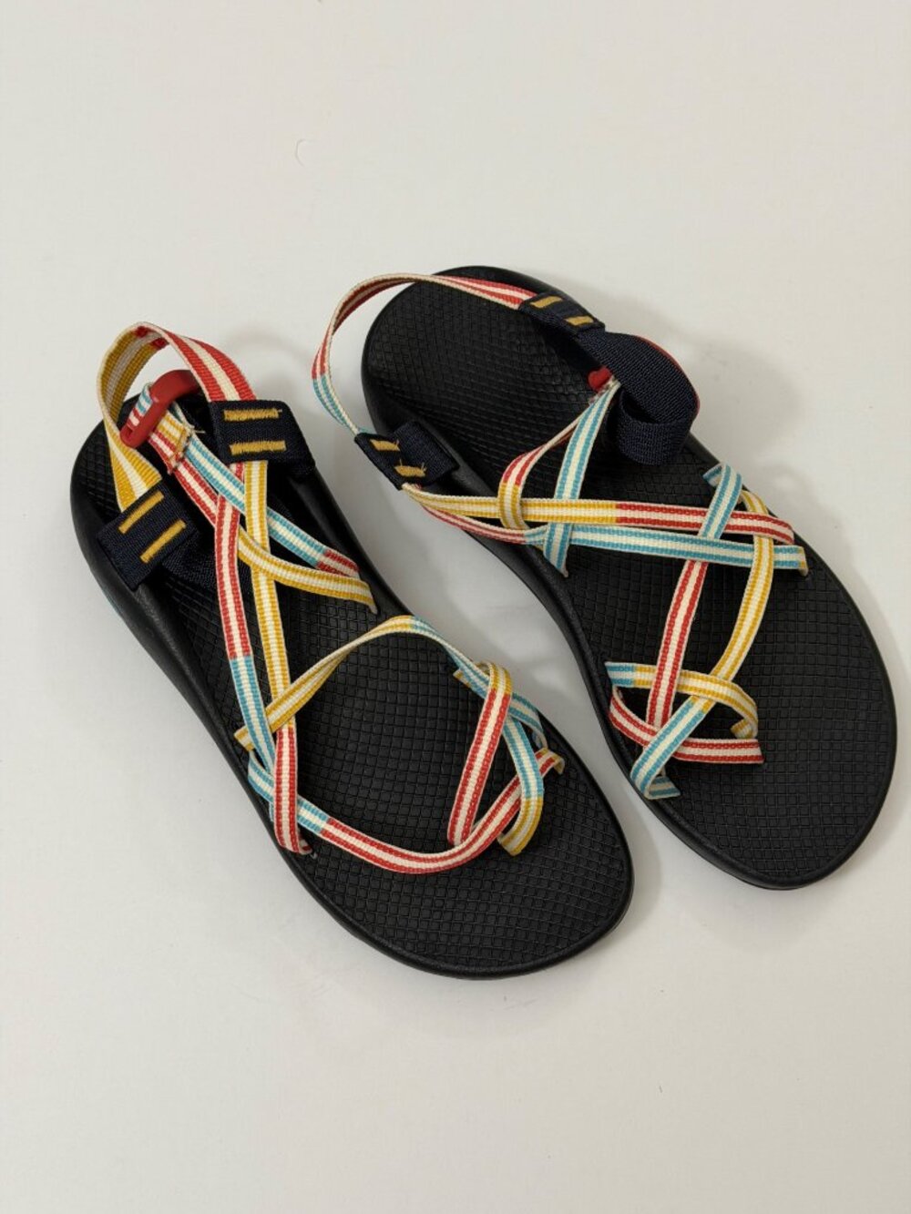 NWB Chaco ZX2 Classic Sandals Women’s Size 8 Vary Primary Marine Multi Color - Picture 3 of 6